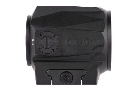 Holosun SCRS Solar Powered Green Dot Rifle Sight has 7075-T6 aluminum housing.